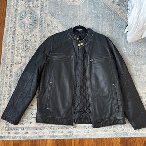 Vintage GUESS leather jacket